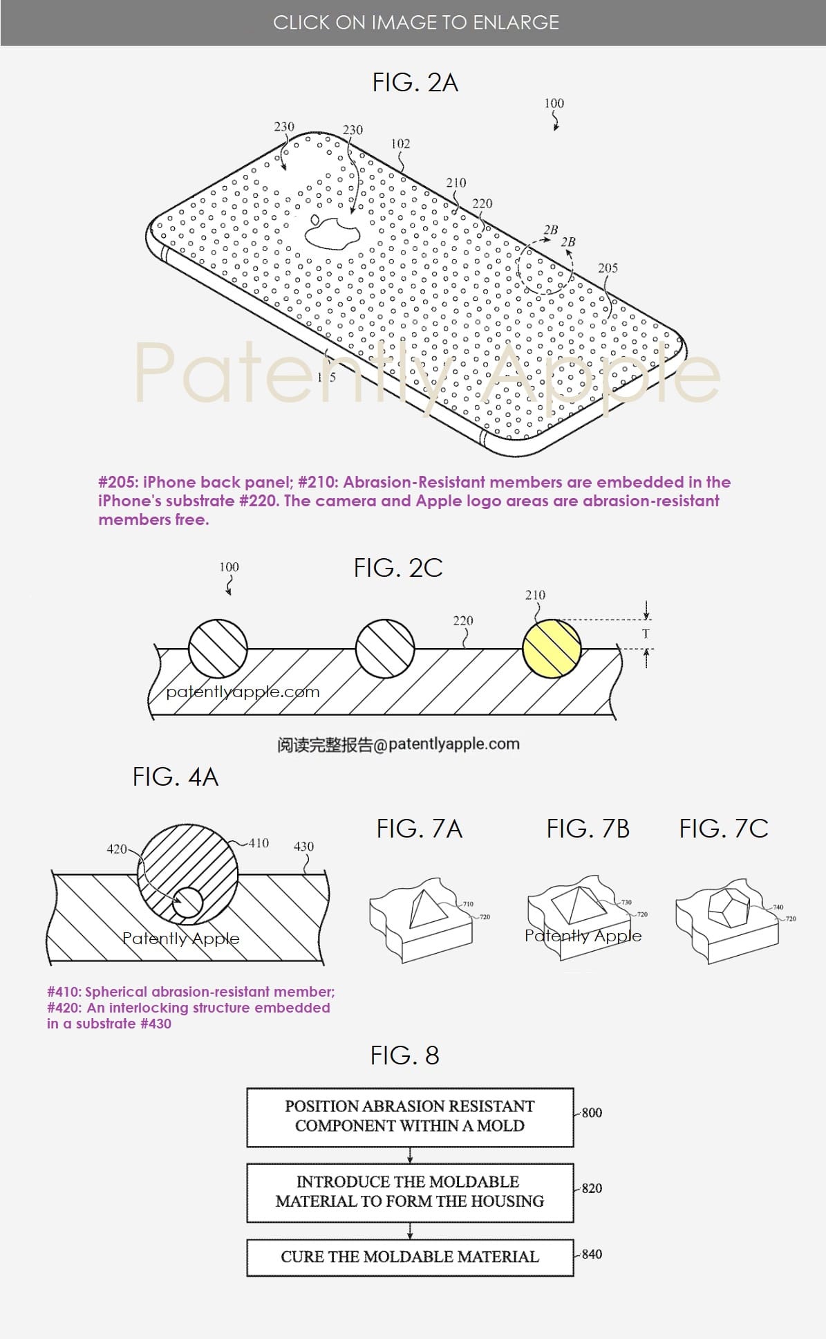 苹果新专利展示耐磨背板：配凸起小圆珠，未来用于 iPhone、iPad 等