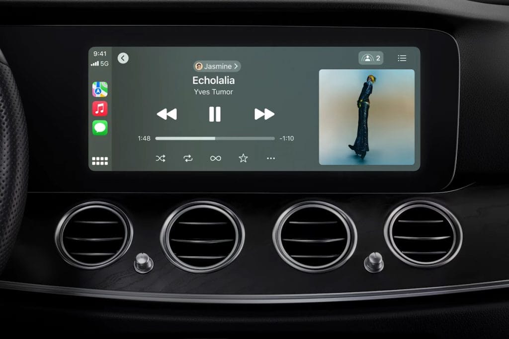 苹果 CarPlay 整合 SharePlay：乘客可共享和控制车内音乐