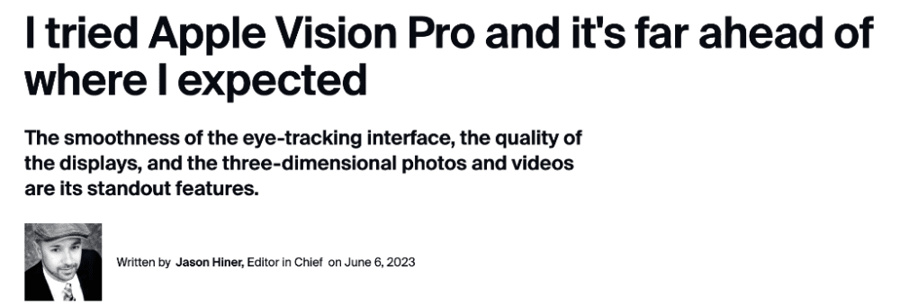 “空间计算”深意：“眼动追踪＋脑机技术”，苹果Vision Pro硬核定义“iPhone时刻”