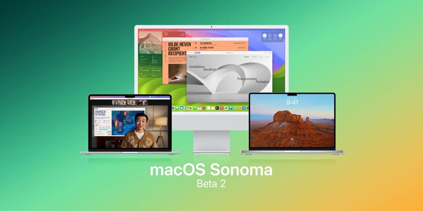 苹果 macOS 14 开发者预览版 Beta 2 发布