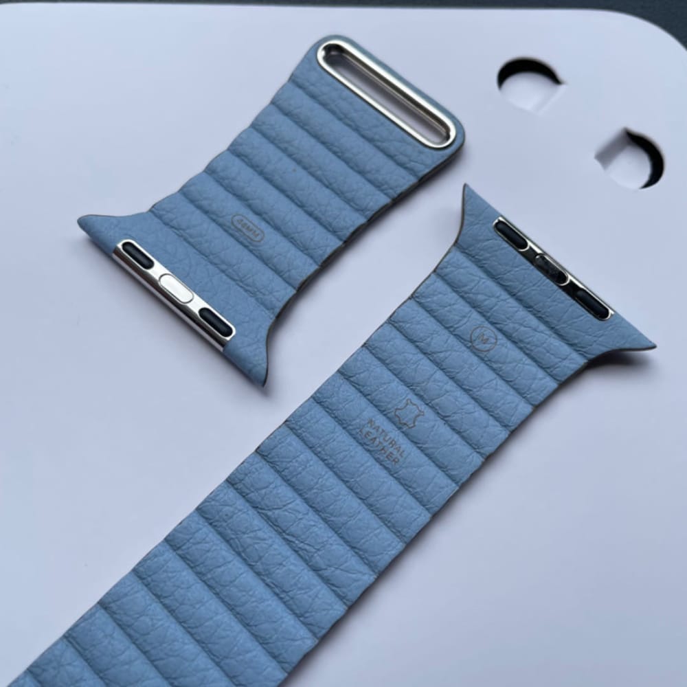 品控未达标，两款被砍的苹果 Apple Watch 皮革回环表带曝光