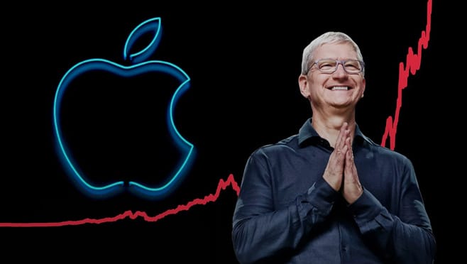 苹果市值突破3万亿美元大关创历史新高 相当于10个贵州茅台
