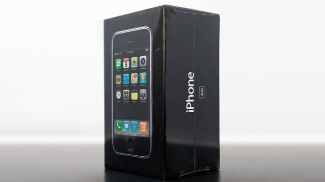 罕见4GB未拆封初代iPhone拍卖，预估成交价超72万元