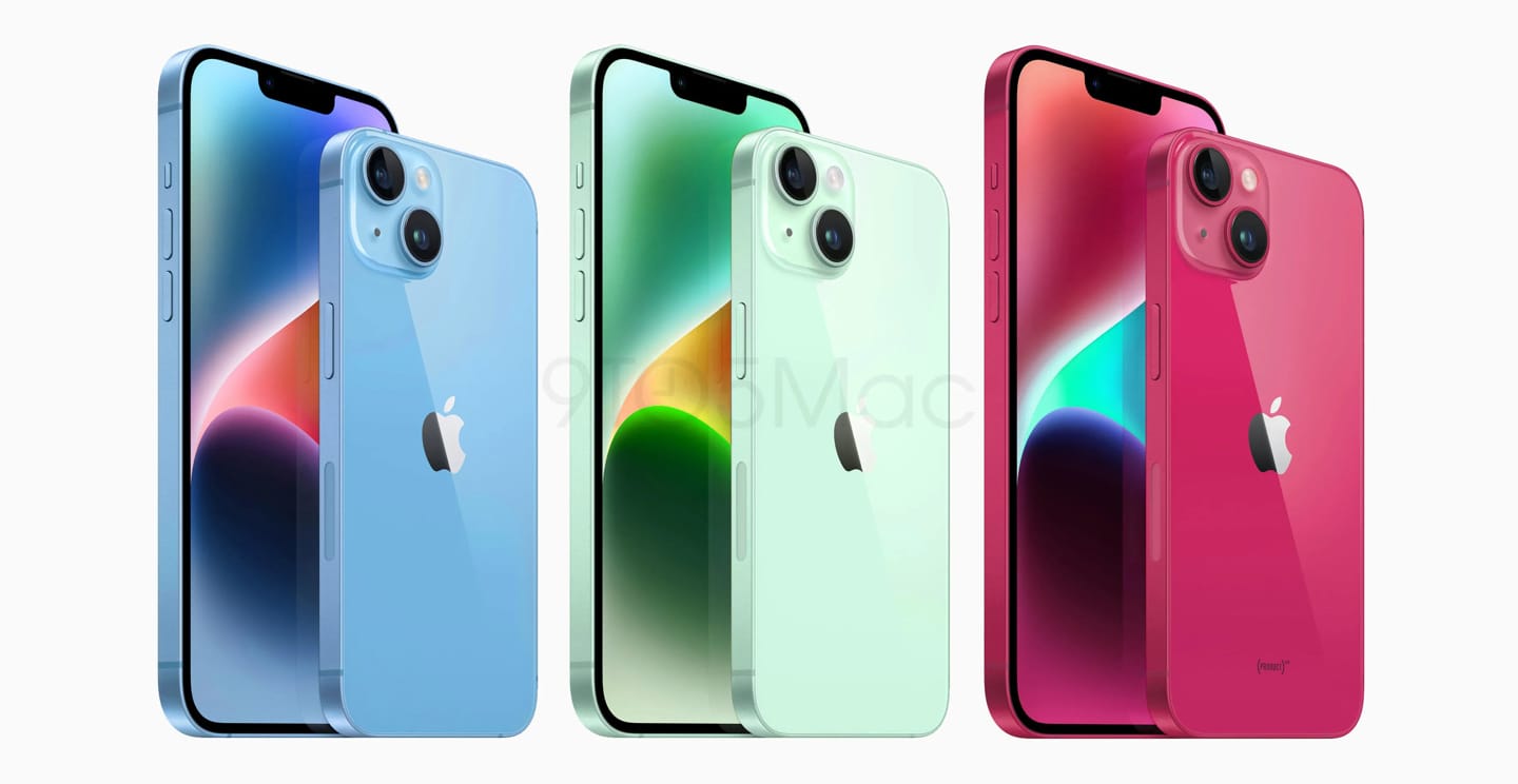 消息称 iPhone 15/15 Plus 新增“青绿色”，采用磨砂玻璃材质