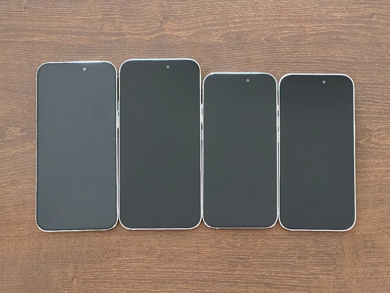 苹果 iPhone 15 系列模型机曝光：边框更窄，Pro 机型提供固态静音按键
