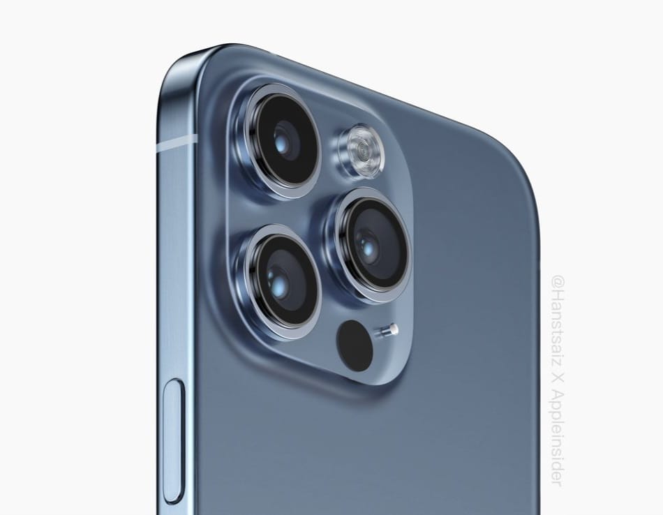 新款iPhone 15 Pro的高质量渲染图已经出现