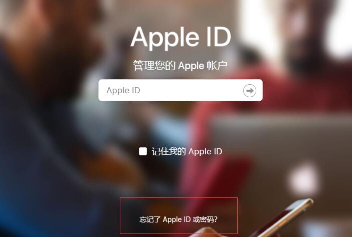 如何更改或找回 Apple ID 密码？