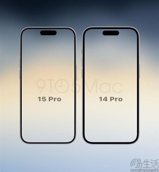 iPhone 15 系列新爆料，或将会配备更窄屏幕边框