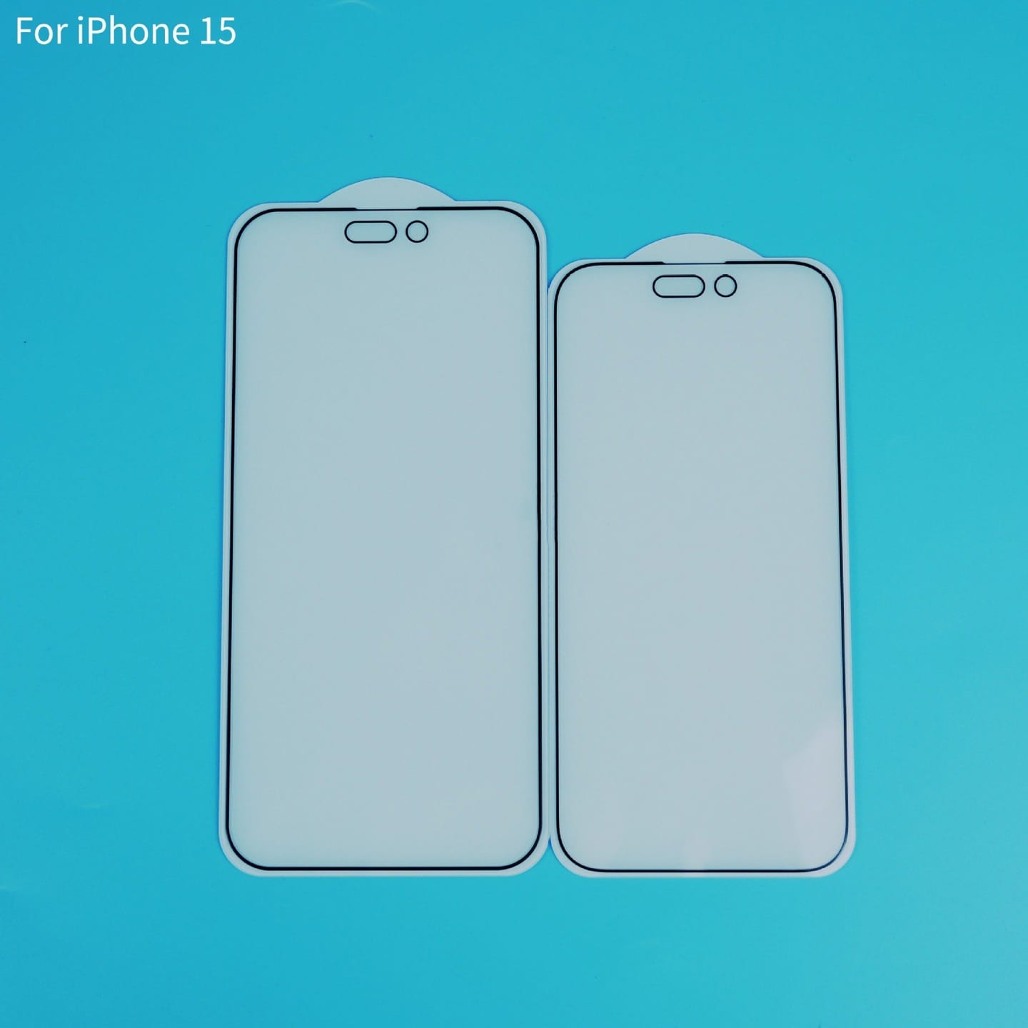 苹果 iPhone 15 系列钢化膜照片曝光