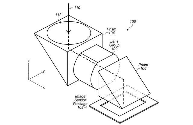 专利文档显示iPhone电动潜望镜摄像头可提供光学防抖和自动对焦功能