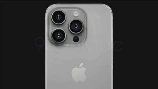 灰色超有质感！iPhone 15 Pro新渲染图出炉：全新数据线曝光 苹果狂堆参数