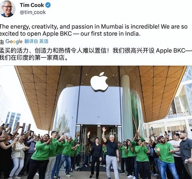 比芯片断供危险!库克宣布,中国成全球最大的iPhone市场?