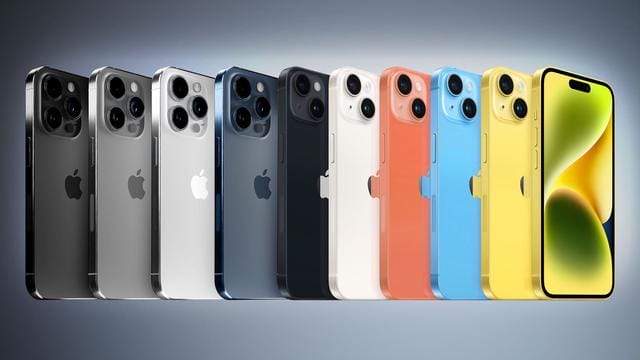 苹果iPhone 15或9月12日发布：首发9款配色，售价5999元起