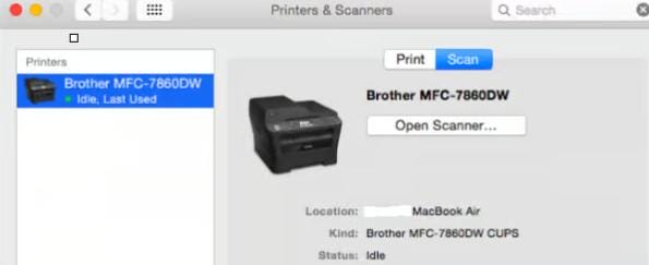 扫描的文档在Mac电脑上去哪里？