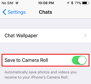 WhatsApp照片和视频无法在iPhone上下载