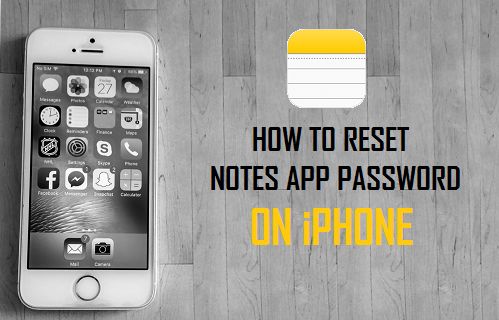 如何在iPhone或iPad上重设Notes[备忘录]密码