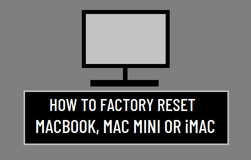 如何将MacBook、MacMini或iMac恢复出厂设置