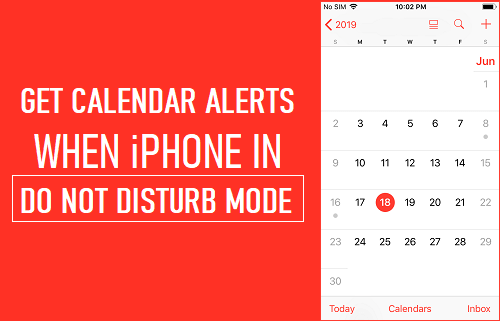 当iPhone处于请勿打扰模式时获取日历提醒