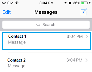 消息应用程序上的联系人 如何在iPhone上查看短信的日期和时间