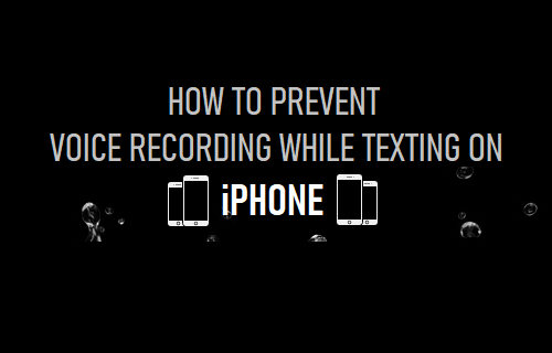 如何防止在iPhone上发短信时录音（手机防录音设置）