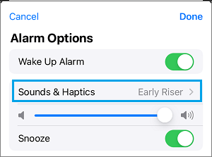 如何更改iPhone和iPad上的唤醒闹钟声音