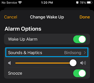 如何更改iPhone和iPad上的唤醒闹钟声音
