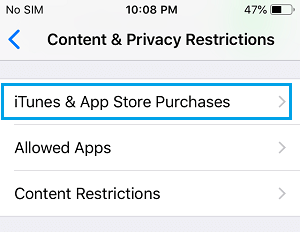 修复iPhone上不允许app内购买（苹果内购买功能设置）