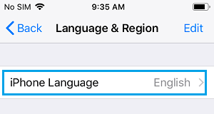 如何在iPhone和iPad上更改语言和地区