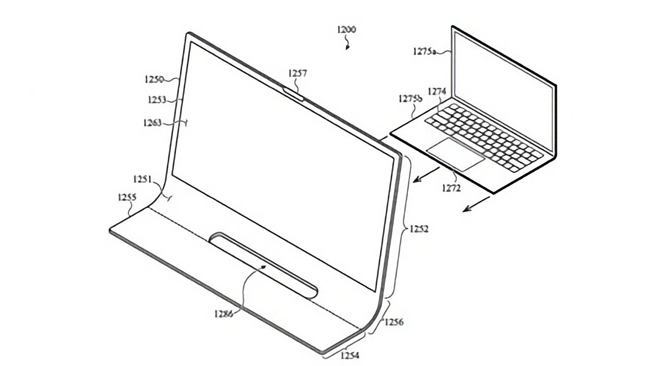 苹果新专利：配有屏幕曲面玻璃的 iMac