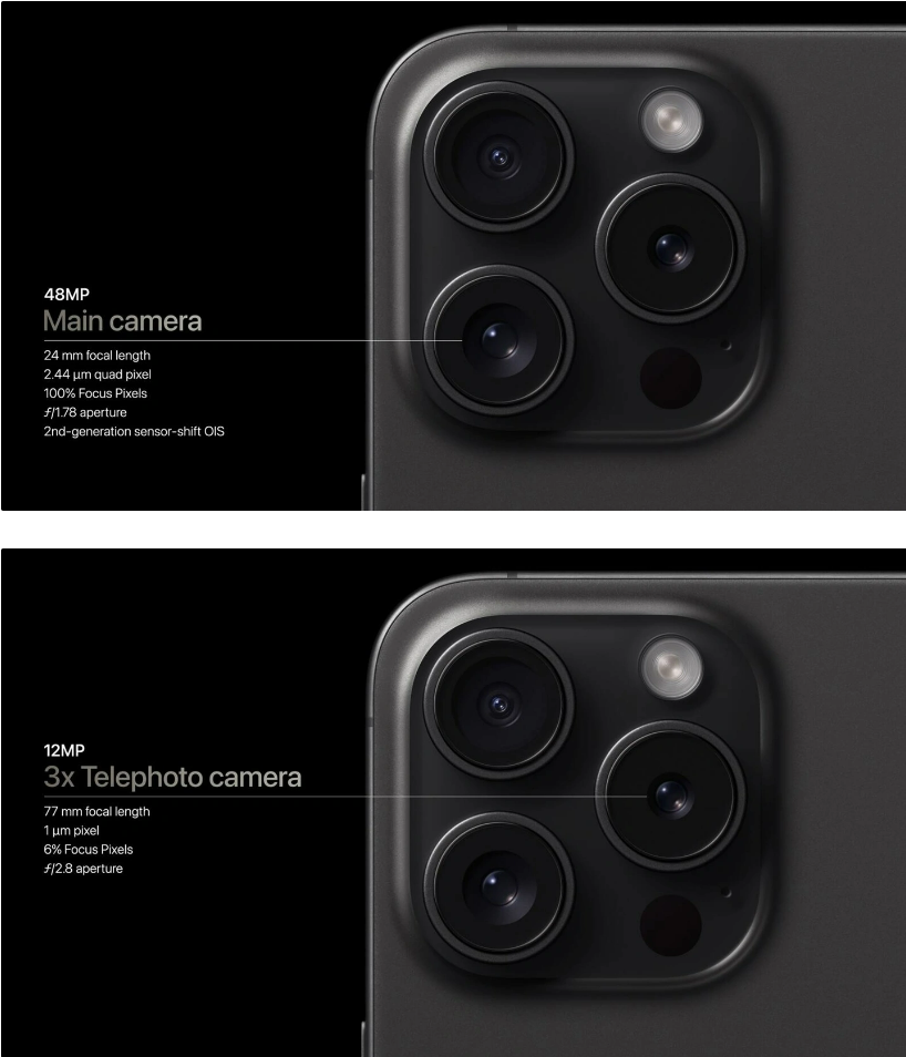 iPhone 15 Pro / Max 发布：搭载 A17 Pro 处理器，采用钛合金机身，支持拍摄空间视频