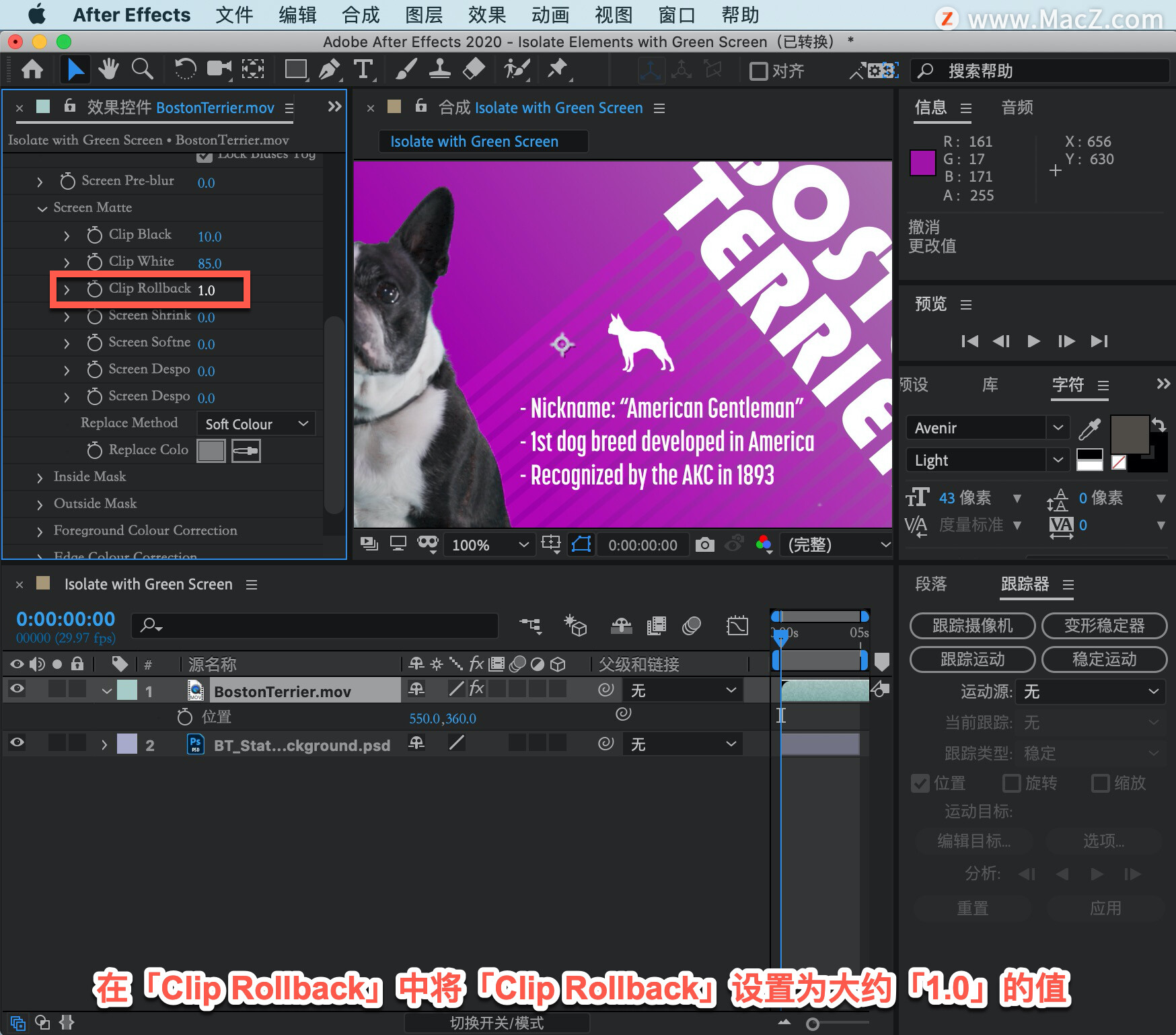 After Effects 教程「36」，如何在 After Effects 中创建透明度？