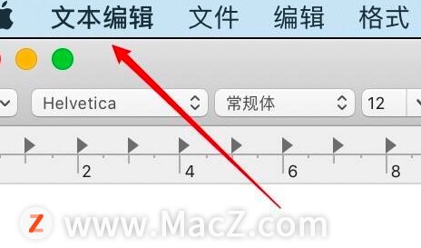 Mac电脑中的文本编辑如何设置默认窗口大小？