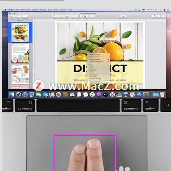 如何在MacBook触摸板上设置右键点击？
