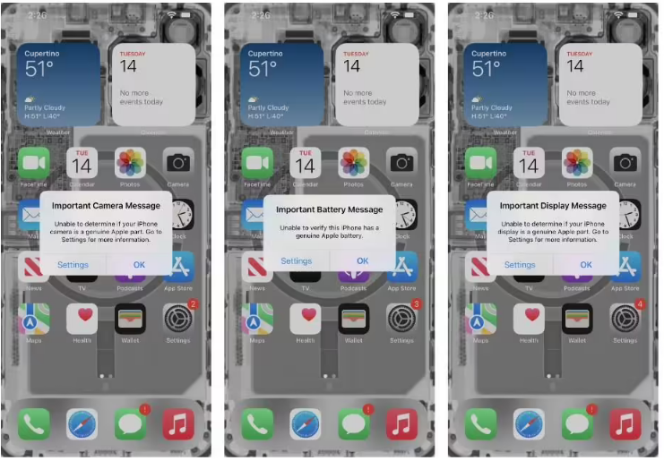 因苹果官方严苛的零件配对要求，iFixit 下调 iPhone 14 机型可维修得分